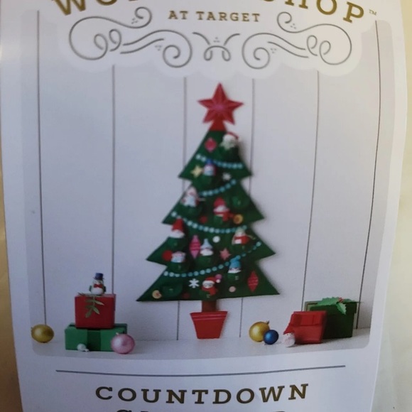 2022 Wondershop 12ct Mini Fabric Bird Advent Calendar Felt Christmas Holiday - Picture 7 of 7